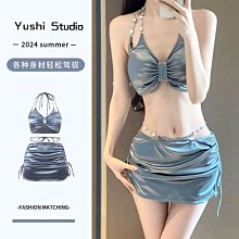 泳衣女2024新款泡溫泉高級感連體性感小胸聚攏鋼託大碼胖mm保守 歷史價格詳細信息