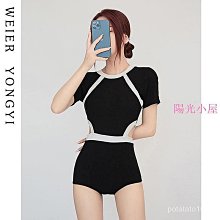 【趣嗨】????泳衣-女????大碼運動泳衣女胖MM200斤顯瘦遮肚三件套泳裝學生分體平角新款夏趣嗨 HQLN  露天市集  全 歷史價格詳細信息