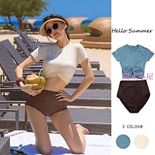 現貨❤ 泳衣兩件式 長袖泳裝 顯瘦泳衣 泳裝女 顯瘦泳衣 分體泳衣女夏季 遮肚 保守 遊泳館 專用 長袖 溫泉遊泳裝 游泳 夏季-陽光小屋 歷史價格詳細信息