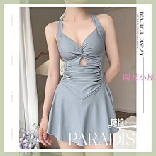 少女泳衣 學生條紋分體裙式平角游泳衣 中大童兒童溫泉泳衣 女童泳裝 歷史價格詳細信息