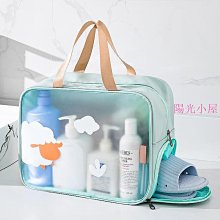 洗澡洗漱用品包化妝女洗浴兜浴包防水收納袋子便攜大容量旅行手提 歷史價格詳細信息