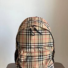 巴寶莉Burberry Vintge格紋尼龍布雙肩包 歷史價格詳細信息
