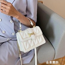 【熱賣精選】網紅小包包女新款潮韓版百搭斜挎包鏈條單肩包簡約時尚小方包 歷史價格詳細信息