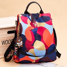 下殺-防盜雙肩包女新款中學生書JD包韓版百搭大容量牛津布旅行小背包 歷史價格詳細信息