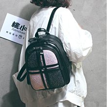 下殺 後背包女士韓版2019新款時尚pu軟皮潮包百搭休閒背包女大容量書包 歷史價格詳細信息