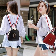 雙肩包包女2019新款韓版潮百搭時尚軟皮PU大容量書包女士旅行背包 【春風十里】 歷史價格詳細信息