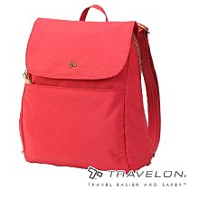 【Travelon美國防盜包】SIGNATURE防盜後背包 (TL-SO2004 莓紅/RFID防盜/休閒/旅遊) 歷史價格詳細信息
