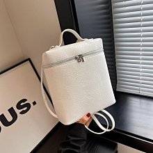 雙肩包女新款質感尼龍布純色迷你布包時尚百搭出遊小揹包簡約防水 歷史價格詳細信息