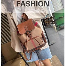 [預購]小眾設計復古褶皺水洗皮後背包雙肩包女生學生書包簡約百搭背包 歷史價格詳細信息