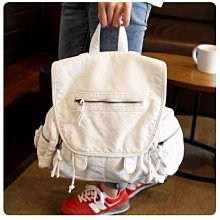 [預購]小眾設計復古褶皺水洗皮後背包雙肩包女生學生書包簡約百搭背包 歷史價格詳細信息