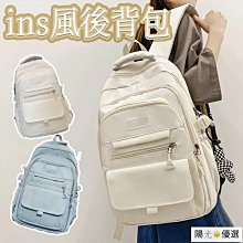 後背袋 雙肩袋 書袋 帆布格子雙肩袋女韓版新款大容量休閑女袋牛津布背挎兩用背袋 歷史價格詳細信息