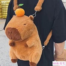 卡皮巴拉書包女生可愛水豚後背包初中生大容量耐髒護脊背包電腦包-惠誠優選 歷史價格詳細信息