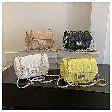 鏈條包菱格繡線斜背包 小香風百搭鏈條包 斜背包-時尚箱包 歷史價格詳細信息