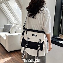 簡約單肩書ｂ手提ｂ環保袋帆布袋購物袋男女學生大容量大號拉鏈ｂ 歷史價格詳細信息