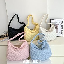 2024秋季太空棉服包新款韓版歐美風女包包大容量單肩背包女托特包-予你優選 歷史價格詳細信息