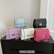 小香風菱格鏈條包包女2024新款潮百搭斜挎包chic迷你韓版小包高級感 長16，高13-西可小鋪❤️ 歷史價格詳細信息