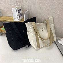 大容量托特帆布包上班外出高顏值通勤百搭文藝學生裝書單肩布袋包 歷史價格詳細信息