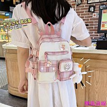 ins後背包 後背包女  日系包包 簡約包包 日系 古著感 學生書包 韓版chic毛絨絨軟妹可愛少女 後背包 背包 歷史價格詳細信息