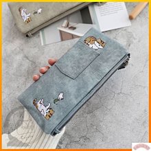 帆布多功能長夾 手拿包 12卡位 雙鈔位 錢包 零錢包 卡夾 男包 方包 手持包 皮夾 包包 學生 上班族-麥包包 歷史價格詳細信息