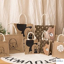 黃麻收納袋/長方形/中約寬37*深26*高24cm【MUJI 無印良品】 歷史價格詳細信息