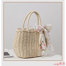 現貨 編織包 韓風ins簡約鏤空編織包毛線針織包大容量托特包單肩包休閑購物袋 歷史價格詳細信息