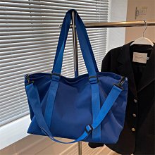 大容量尼龍布包包2024新款潮時尚單肩女包青年斜挎百搭ins托特包-心願便利店 歷史價格詳細信息