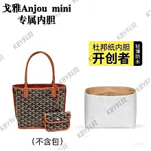 GOYARD ANJOU雙面塗料帆布logo購物包-迷你/棕黑 歷史價格詳細信息