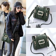 韓版百搭斜挎水桶包 兩條肩帶 質感休閒肩背包 休閒包 側背包 流行 精品 歷史價格詳細信息