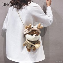 ????可愛毛絨小包包女2018冬季新款毛毛聖誕老人單肩包插件超火斜挎包 歷史價格詳細信息