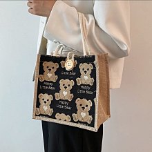 亞麻手提袋 針織包 女外出手拎包2022網紅ins日系小挎包 學生小清新簡約復古尚斜背包 小方包 歷史價格詳細信息