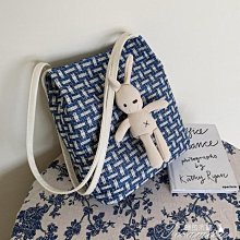女士韓版編織包百搭洋氣時尚上班通勤托特包單肩包大容量新款 歷史價格詳細信息