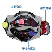 大容量背包 運動背包 干濕分離游泳運動健身包大容量旅行包男多功能雙肩包大學行李背包 歷史價格詳細信息