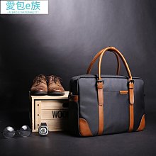 大容量公事包多功能手提包 可斜跨包側背包單肩包 14吋電腦包 韓版男士包包 商務企劃包公文差包--麥包包 歷史價格詳細信息