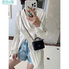 2022新款潮菱格mini小方盒手提托特包時尚PVC雙面拼色袋鼠包--麥包包 歷史價格詳細信息