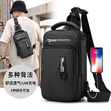 ~LT08735~新款潮流暗黑機能斜跨包戶外街頭男士胸包防潑 歷史價格詳細信息