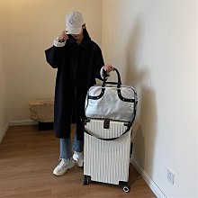 手提輕便女士外出短途旅行包大容量包包女2023新款夏帆布斜挎包袋 歷史價格詳細信息