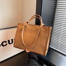 高級感百搭通勤大容量包包女2023新款秋冬上班休閒單肩託特包大包 歷史價格詳細信息