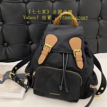【歐歐代購】Burberry博柏利 Medium 後背包 The Rucksack中款 金釦 金鍊 金鏈尼龍 歷史價格詳細信息
