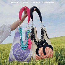 包包女 斜挎包女 斜背包女 新款毛線手工編織包包 成品毛絨耶誕老人可愛小包 針織斜挎水桶包潮 兒童可愛小包包女清新甜美-李李 韓國女裝 歷史價格詳細信息