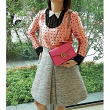 [正品] GUCCI Soft Stirrup 棕色磨砂真皮肩背包 歷史價格詳細信息