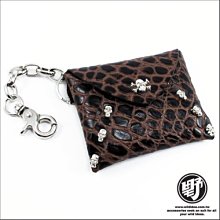 【野點子 Wild Idea】骷髏造型腰鍊-黑白-日系.個性街頭風.流行.真皮腰鍊.褲鍊!! 歷史價格詳細信息