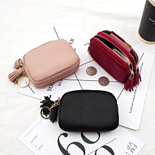 錢包卡套女青年PU橫款全新純色繡線可攜式學生翻蓋磁扣可愛百搭小包 歷史價格詳細信息