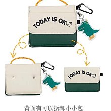 錢包卡套女青年PU橫款全新純色繡線可攜式學生翻蓋磁扣可愛百搭小包 歷史價格詳細信息