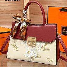 女士包包媽媽款2023新款紅色結婚包禮物大氣中年手提女包 歷史價格詳細信息