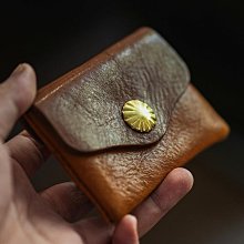 零錢包 復古手工真皮零錢包男小眾設計汽車鑰匙包頭層牛皮迷你卡包女硬幣 歷史價格詳細信息