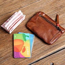 復古手工頭層牛皮迷你小零錢包男女個性植鞣真皮駕駛證鑰匙包卡包 歷史價格詳細信息