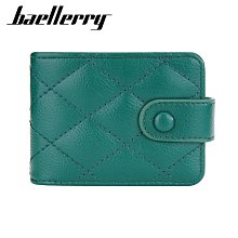 新款菱格卡包 時尚百搭零錢包 女版小巧精緻高檔搭扣摺疊多卡位風琴式名片夾-時尚箱包 歷史價格詳細信息