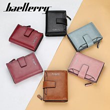 女零錢包 信用卡夾 卡包 皮夾 baellery新款女士多功能零錢包多卡位字母迷你卡包韓版錢包Wallet JF106 歷史價格詳細信息