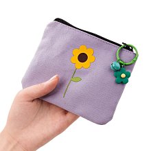 帆布迷你硬幣鑰匙零錢包薄款女男拉鏈學生兒童錢包卡包可愛小布包 歷史價格詳細信息