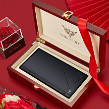 英皇保羅男士長款真皮錢包超薄軟名牌多卡位高檔潮牌年輕人卡包男~特價 歷史價格詳細信息